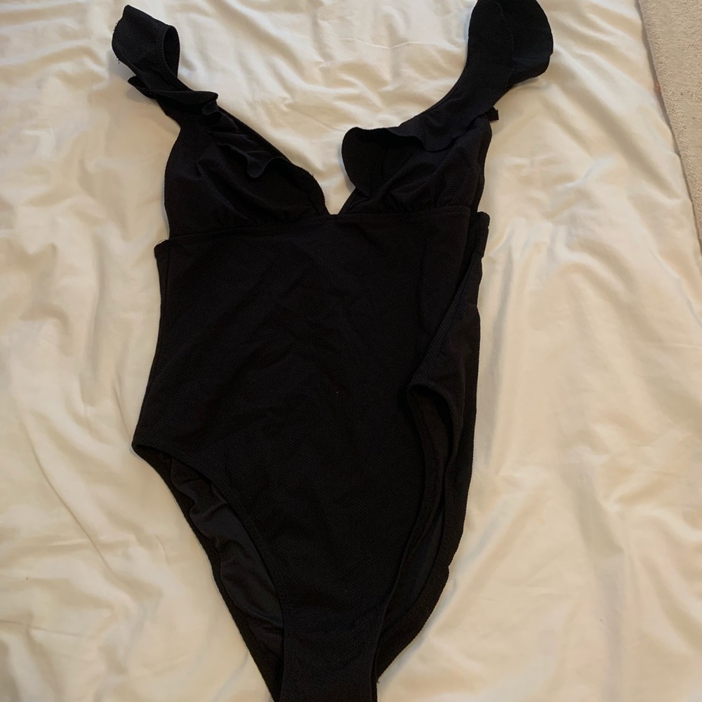 J.crew swimsuit one piece black